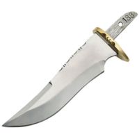 Knifemaking Skinner Blade with Sheath Fixed Blade Knife