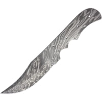 Knifemaking Skinner Damascus Blade, 9 1/4in overall Fixed Blade Knife