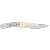 Knifemaking Stainless Steel Bowie Knife w/ 10.12" OAL