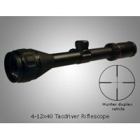 Kruger Optical K3 Tac Driver 4x-12 x 40mm Adjustible Objective Entry Level Rifle Scope