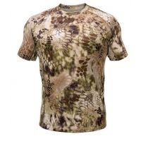 Kryptek Mens Hoplite Merino Wool Short Sleeve Crew LW