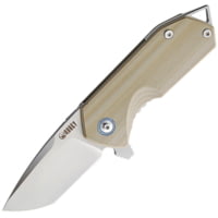Kubey EDC Linerlock Tan Folding Knife