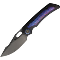 Kunwu Knives Jericho Framelock Timascus KUNK713T4