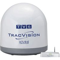 KVH TracVision TV6 w/IP-TV Hub, Quad Mex/Eur