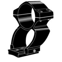 Kwik-Site Stainless Steel See-Thru Mount For Weaver KS202S