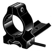 Kwik-Site Weaver Style Matte Black Dovetail Mount KST88M