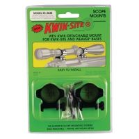 Kwik-Site Weaver Style Rings Medium To 44mm Objective Black KS-303B