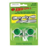 Kwik-Site Weaver Style Rings Medium To 44mm Objective Stainless KS-303S