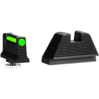 L2D Combat Co-Witness/Suppressor Height Fiber Optic Sight Set, Glock 9mm/.40S&amp;W/.357 SIG