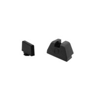 L2D Combat Glock 9mm/.40S&amp;W/.357 SIG Co-Witness/Suppressor Height Contrast Sight Set