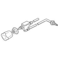 Labconco Fixture and Faucet Kits for Protector Laboratory Hoods, Labconco 9827900 Faucet Kits Featuring Epoxy-Coated Brass Rigid/Swivel Goosenecks Cold Water, With Green Gooseneck