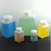 VWR Square Bottles, High-Density Polyethylene, Wide Mouth K611-VWR, Case of 72