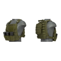 Lancer Tactical 1000D Nylon MOLLE Plate Carrier Vest