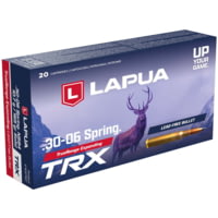 Lapua .30-06 Springfield 165 Grain TRX Solid Brass Cased Rifle Ammunition