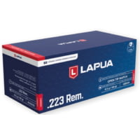 Lapua Scenar-L .223 Remington 69 grain Scenar-L Open Tip Match Brass Cased Centerfire Rifle Ammunition