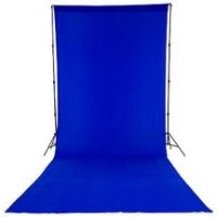 Lastolite 10'x24' Curtain Chromakey - Blue LL LC5888