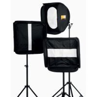 Lastolite Creative Diffusers - 3 Ezybox Hotshoe Diffusers 30in