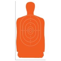 Law Enforcement Targets B-27S Standard Silhouette Target 24x45 Inch Orange 100 Per Case B-27S-ORANGE