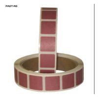 Law Enforcement Targets Self-Adhesive Target Pasters 3/4 Inch Square Red 500 Per Roll PASTERS-RED