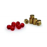 Lazer Sharp Brass Clackers and Glass Beads Assortment
