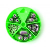 Lazer Sharp Steel and Tin Egg Sinker Removable Split Shot