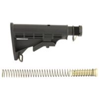 LBE Unlimited AR15 Complete Stock Kit w/ Contains Mil-Spec Stock, Buffer Tube, Castle Nut, and Lock Plate