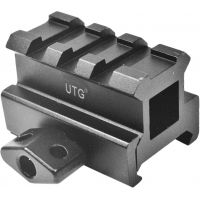 Leapers UTG 0.83in Medium Profile Riser Mounts for Rifles with Picatinny/Weaver Rail Mounts