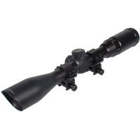 Leapers 5th Gen 3-9x40mm Full Size Range Estimating TF2 Mil-dot Riflescope with Picatinny/Weaver Rings Pre-Adjusted @100 yds