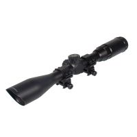 Leapers 5th Gen TF2 Tactical Optics 3-12x40mm Range Estimating RGB Illuminated Rifle Scope w/ Tool Free 2 Step and W/E Adjustment SCP-M312L1