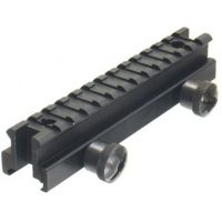 Leapers AR-15 Deluxe Riser Mount with Picatinny and STANAG Dimension -Not See-thru MNT-A95