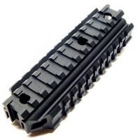 Leapers Deluxe See-Thru Carry Handle Mount with Picatinny Tri-Rails and STANAG Dimension MNT-993TR