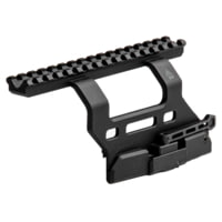 UTG Accu-Sync, Picatinny Mount, Fits AK Platforms with Standard Receiver Side Rails, Universal Fit, Anodized Finish, Black, 6061-T6 Aluminum Construction