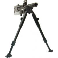 Leapers Low-Profile Dragon Claw Clamp-on Barrel Bipod-Steel Stands TL-BP08ST
