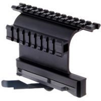 Leapers AK Double Picatinny Rail Side Mount With Quick Detachable/Lock Lever MNT-978