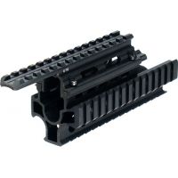Leapers UTG Model 47 2-Piece Tactical Quad Rail Interlocking System with Quick Fit Features