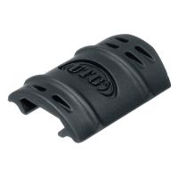 Leapers UTG Premium Rubber Rail Guard with Flexible Adjustment - Dozen/Pack, Black