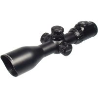 Leapers UTG 30mm SWAT 3-12x44mm Compact AO Mil-Dot RGB EZ TAP Rifle Scope SCP3-UM3124AOMDL