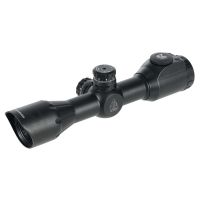 Leapers UTG 4X32 Compact CQB Bug Buster IE Rifle Scope w/ Medium Picatinny Rings and Flip-open Covers