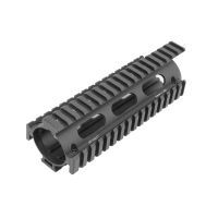 UTG Pro AR15 Carbine Length Drop-in Quad Rail with Extension