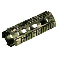 Leapers UTG Pro Rifle Length 4/15 Quad Rail Mount System - ACU Anodizing MTU001R