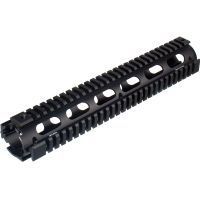 Leapers UTG Pro Model 4/15 Rifle Length Quad Rail System - Black MTU003