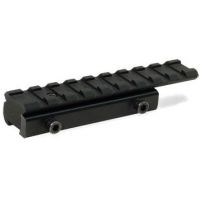 Leapers Weaver/Picatinny Tactical Rail Adaptor for .22/Airgun Rifles - 100mm Long, 9 Slots MNT-PMTOWL