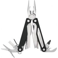 Leatherman Charge Multi-Tool, AL 6061-T6, Aluminum, Leather, Clam