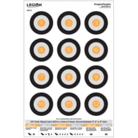 Legion Targets Dot Torture With Fluorescent Orange Center Paper Target