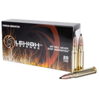 Lehigh Defense .308 Winchester 155 Grain Tipped Extreme Chaos Brass Rifle Ammunition