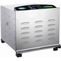 LEM Products Big Bite Digital Stainless Steel Dehydrator