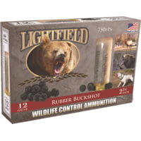 Lightfield Ammunition Lightfield 12ga 2.75" Rubber Buckshot 21-balls