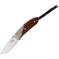 Lionsteel Mini Cocobolo Wood Knife