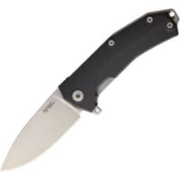 Lionsteel KUR Linerlock Black Folding Knife