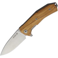 Lionsteel KUR Linerlock Olive Wood Folding Knife